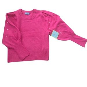 Pink pearl sweater brand new